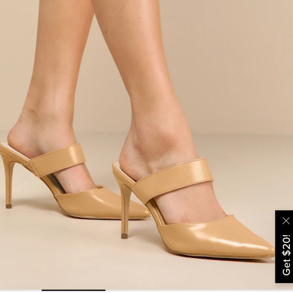 Lulu pointed toe heels